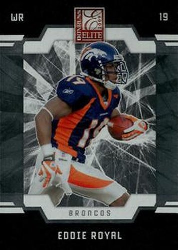 #33 Eddie Royal - Denver Broncos - 2009 Donruss Elite Football