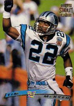 #33 Tim McKyer - Carolina Panthers - 1996 Stadium Club Football