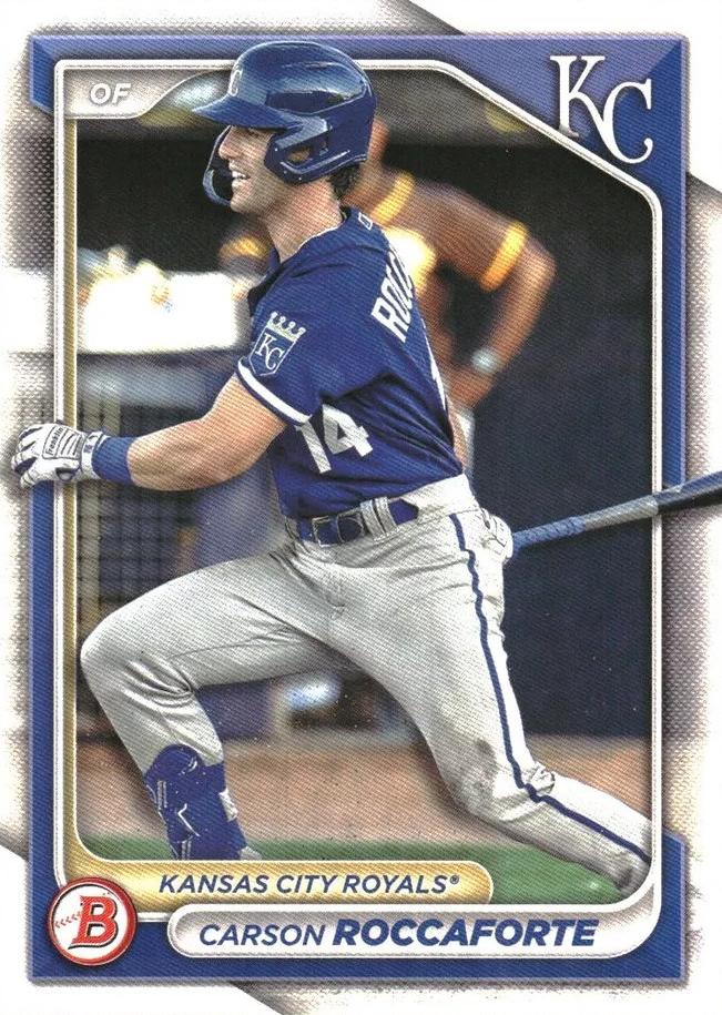 #BP-33 Carson Roccaforte - Kansas City Royals - 2024 Bowman - Prospects Baseball