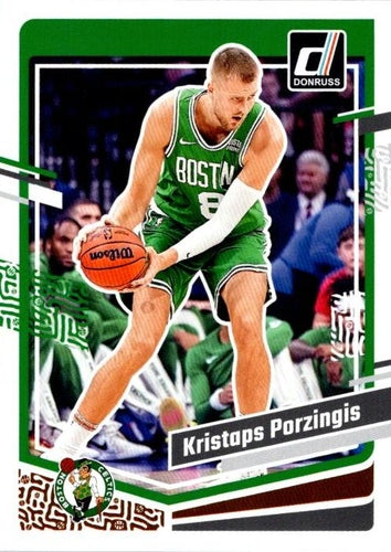 #33 Kristaps Porzingis - Boston Celtics - 2023-24 Donruss Basketball