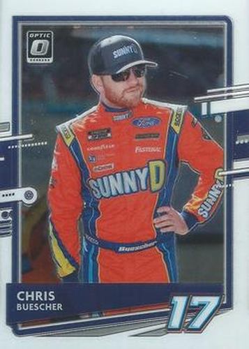 #33 Chris Buescher - Roush Fenway Racing - 2021 Donruss - Optic Racing