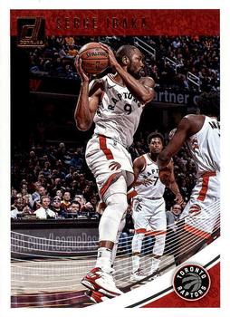 #33 Serge Ibaka - Toronto Raptors - 2018-19 Donruss Basketball