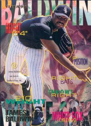 #U-33 James Baldwin - Chicago White Sox - 1995 Fleer Update Baseball