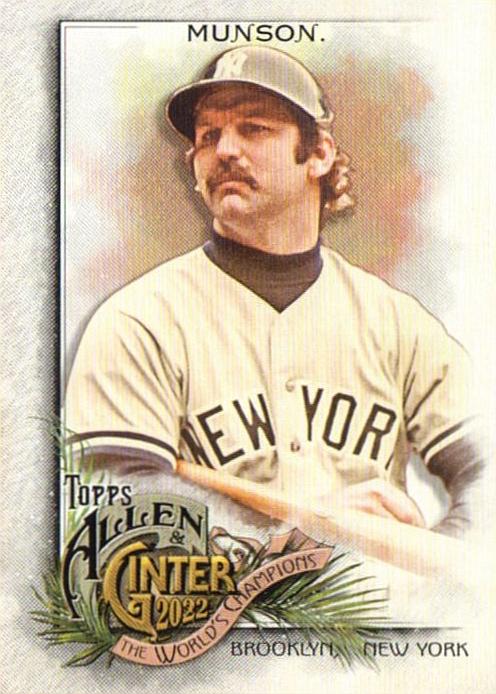 #33 Thurman Munson - New York Yankees - 2022 Topps Allen & Ginter Baseball