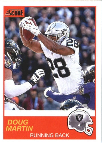 #33 Doug Martin - Oakland Raiders - 2019 Score Football