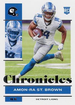 #33 Amon-Ra St. Brown - Detroit Lions - 2021 Panini Chronicles Football