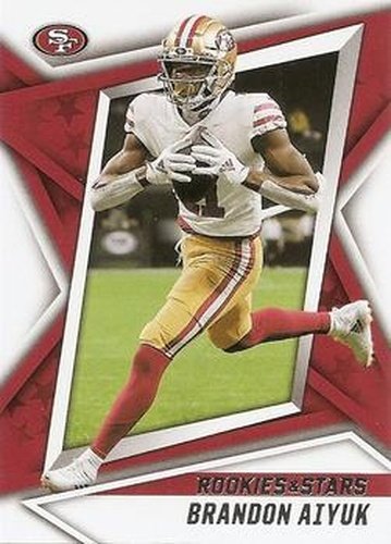 #33 Brandon Aiyuk - San Francisco 49ers - 2021 Panini Rookies & Stars Football