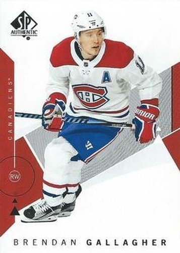 #33 Brendan Gallagher - Montreal Canadiens - 2018-19 SP Authentic Hockey