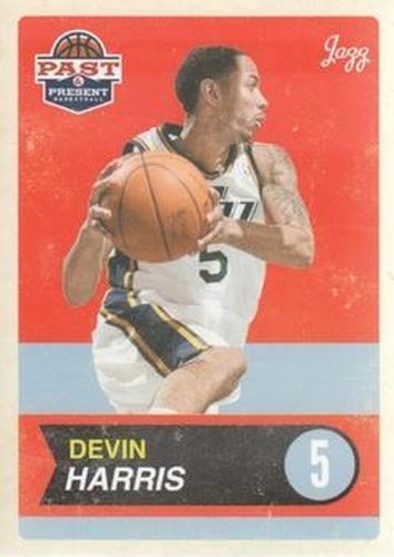 #33 Devin Harris - Utah Jazz - 2011-12 Panini Past & Present Basketball