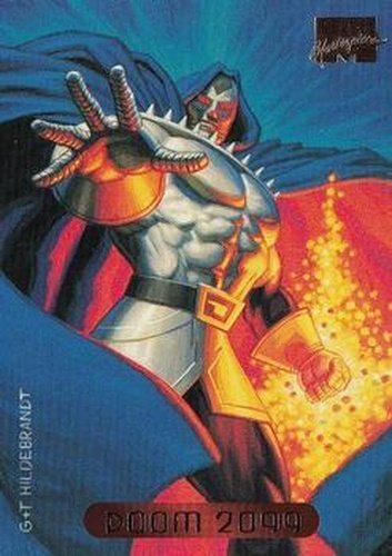 #33 Doom 2099 - 1994 Fleer Marvel Masterpieces Hildebrandt Brothers