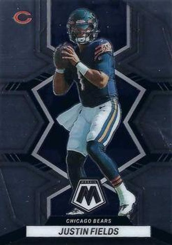#33 Justin Fields - Chicago Bears - 2022 Panini Mosaic Football