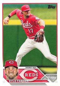 #33 Kyle Farmer - Cincinnati Reds - 2023 Topps Baseball