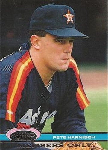 #NNO Pete Harnisch - Houston Astros - 1991 Stadium Club Members Only