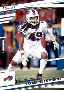 #33 Tremaine Edmunds - Buffalo Bills - 2022 Panini Prestige Football