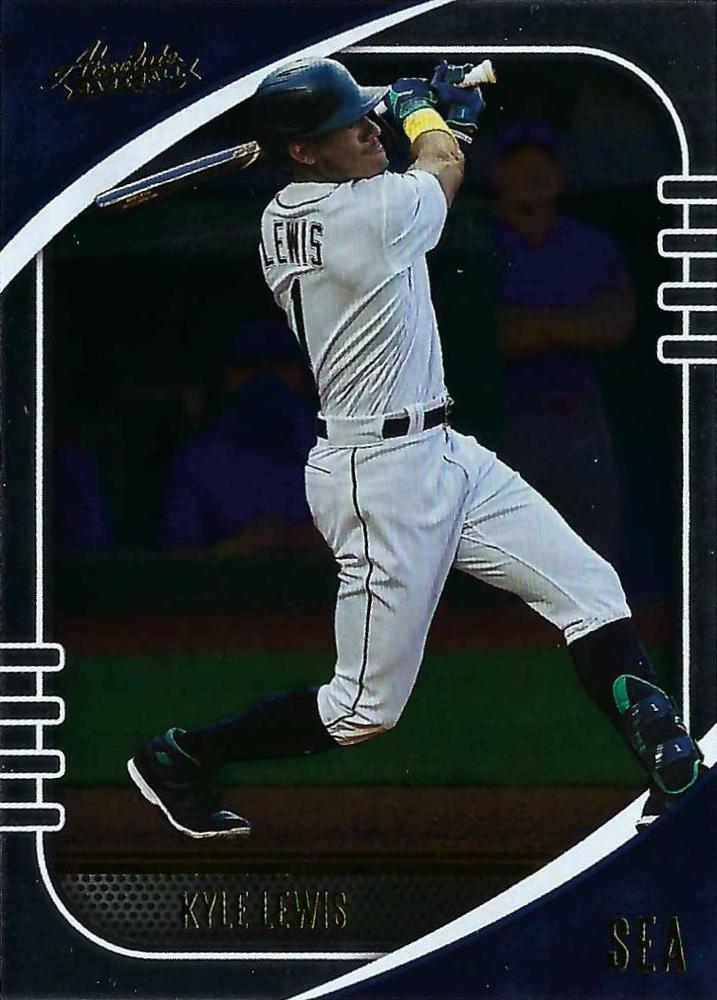 #33 Kyle Lewis - Seattle Mariners - 2021 Panini Absolute Baseball