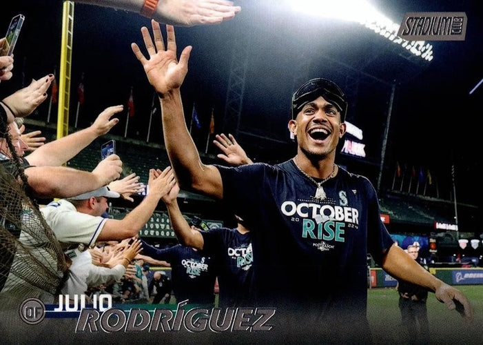 #33 Julio Rodríguez - Seattle Mariners - 2023 Stadium Club Baseball