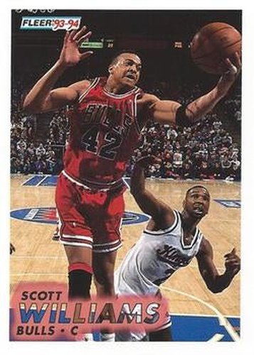 #33 Scott Williams - Chicago Bulls - 1993-94 Fleer Basketball