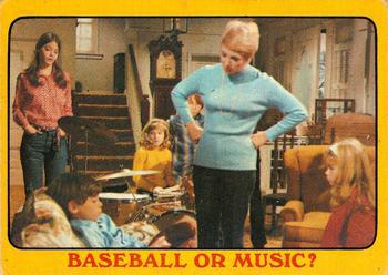 #33 Baseball or Music? - 1971 O-Pee-Chee The Partridge Family