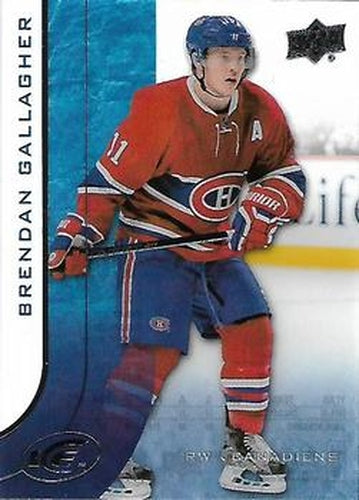 #33 - Brendan Gallagher - Montreal Canadiens - 2015-16 Upper Deck Ice Hockey