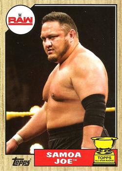 #33 Samoa Joe - 2017 Topps WWE Heritage Wrestling