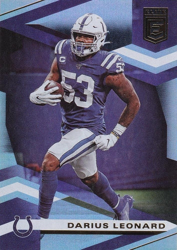 #33 Darius Leonard - Indianapolis Colts - 2020 Donruss Elite Football