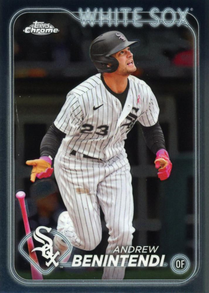 #33 Andrew Benintendi - Chicago White Sox - 2024 Topps Chrome Baseball