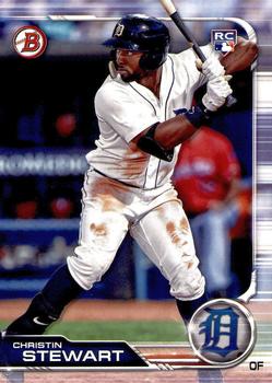 #33 Christin Stewart - Detroit Tigers - 2019 Bowman Baseball