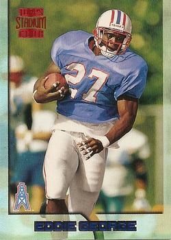 #340 Eddie George - Houston Oilers - 1996 Stadium Club Football
