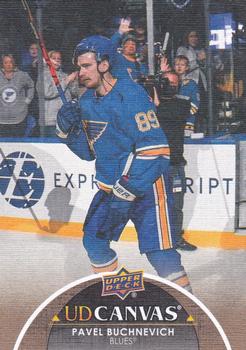 #C340 Pavel Buchnevich - St. Louis Blues - 2021-22 Upper Deck - UD Canvas Hockey