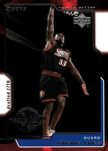 #340 Jumaine Jones - Philadelphia 76ers - 1999-00 Upper Deck Basketball