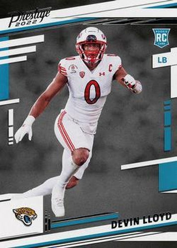 #341 Devin Lloyd - Jacksonville Jaguars - 2022 Panini Prestige Football