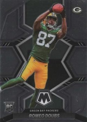 #341 Romeo Doubs - Green Bay Packers - 2022 Panini Mosaic Football