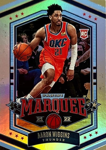 #341 Aaron Wiggins - Oklahoma City Thunder - 2021-22 Panini Chronicles Basketball
