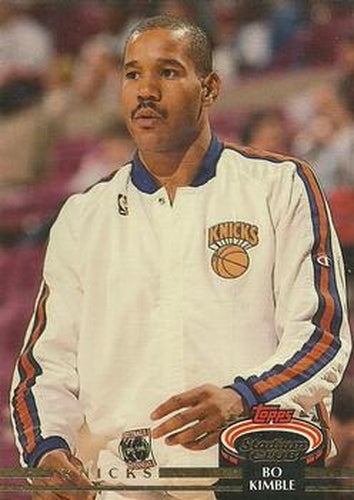 #342 Bo Kimble - New York Knicks - 1992-93 Stadium Club Basketball