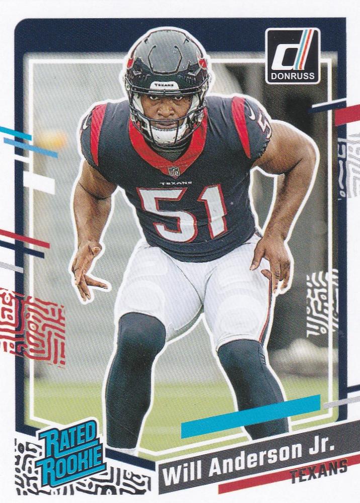 #342 Will Anderson Jr. - Houston Texans - 2023 Donruss Football