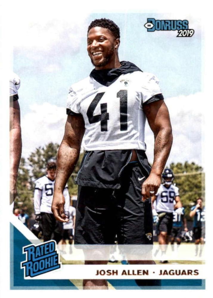 #343 Josh Allen - Jacksonville Jaguars - 2019 Donruss Football