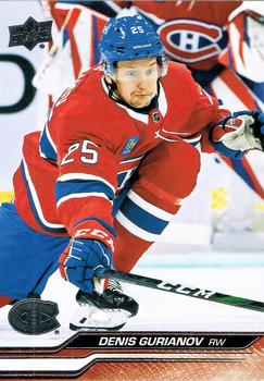 #343 Denis Gurianov - Montreal Canadiens -2023-24 Upper Deck Hockey
