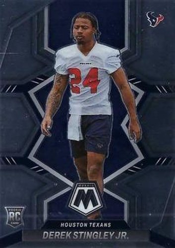 #343 Derek Stingley Jr. - Houston Texans - 2022 Panini Mosaic Football
