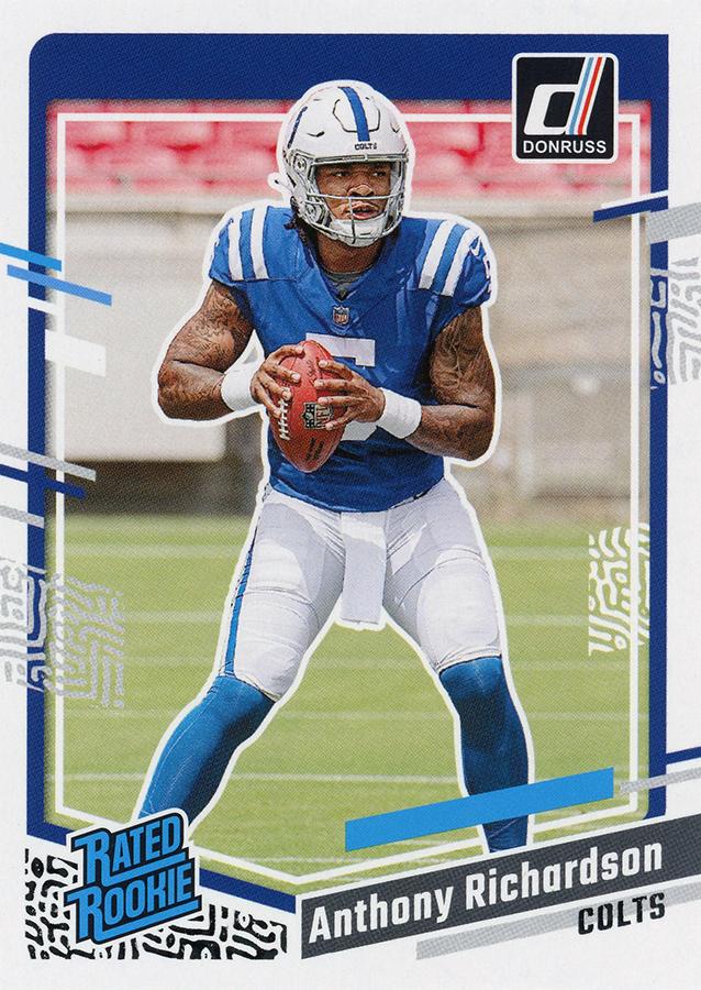 #343 Anthony Richardson - Indianapolis Colts - 2023 Donruss Football