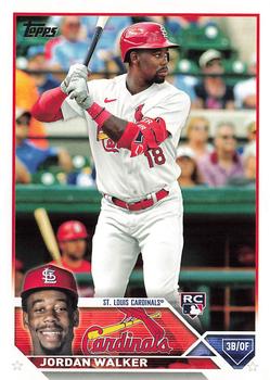 #344 Jordan Walker - St. Louis Cardinals - 2023 Topps Baseball