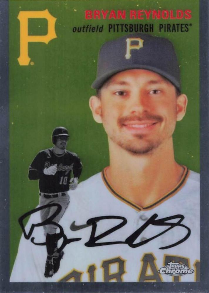 #344 Bryan Reynolds - Pittsburgh Pirates - 2023 Topps Chrome Platinum Anniversary Baseball