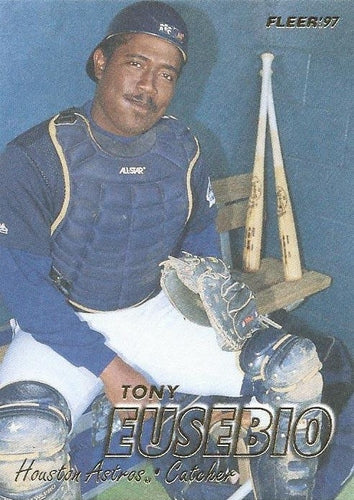 #344 Tony Eusebio - Houston Astros - 1997 Fleer Baseball