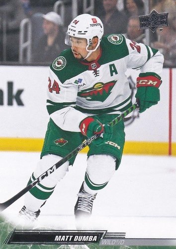 #345 Matt Dumba - Minnesota Wild - 2022-23 Upper Deck Hockey