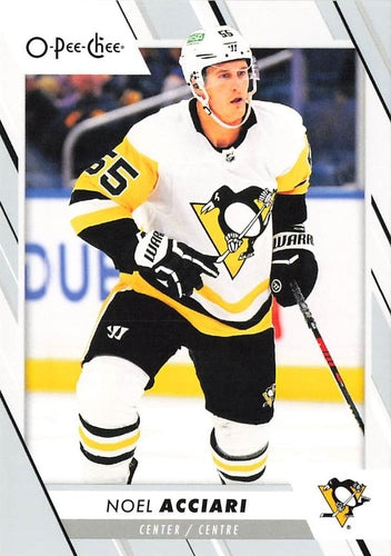 #345 Noel Acciari - Pittsburgh Penguins - 2023-24 O-Pee-Chee Hockey