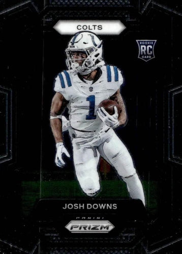 #345 Josh Downs - Indianapolis Colts - 2023 Panini Prizm Football
