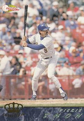 #345 Dickie Thon - Milwaukee Brewers - 1994 Pacific Baseball