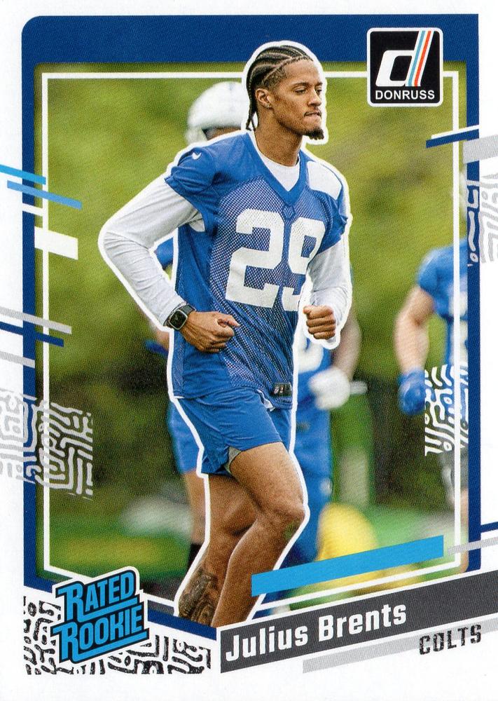 #346 Julius Brents - Indianapolis Colts - 2023 Donruss Football