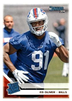 #347 Ed Oliver - Buffalo Bills - 2019 Donruss Football