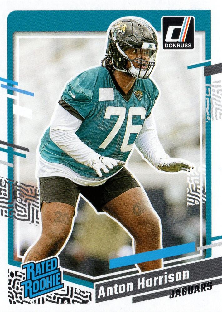 #347 Anton Harrison - Jacksonville Jaguars - 2023 Donruss Football