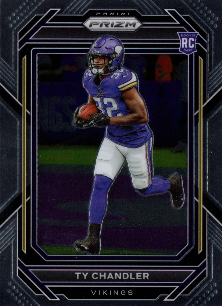 #348 Ty Chandler - Minnesota Vikings - 2022 Panini Prizm Football
